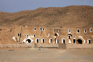 Image showing Bedouin house in Tunisia