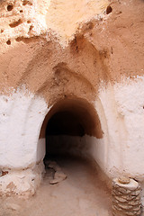 Image showing Residential caves of troglodyte