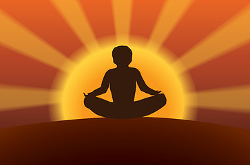 Image showing meditation