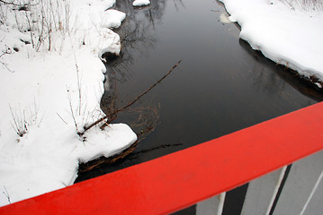 Image showing River in winter 