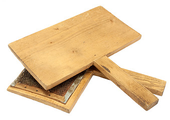 Image showing Old wool carders