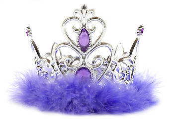 Image showing Purple crown