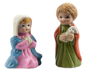 Image showing Nativity set