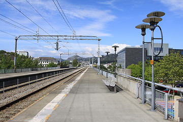 Image showing Railway station