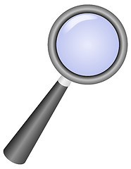 Image showing magnifying glass