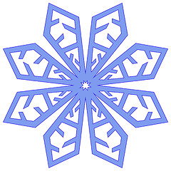 Image showing snowflake