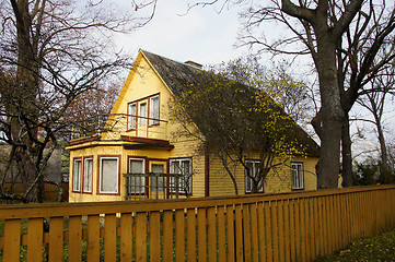 Image showing The wooden house