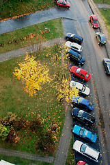 Image showing Cars parking 