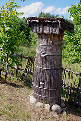 Image showing Strawy hive 