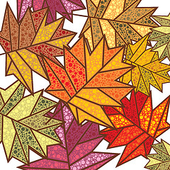 Image showing abstract autumn background