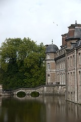 Image showing Castle and park of Beloeil in Belgium