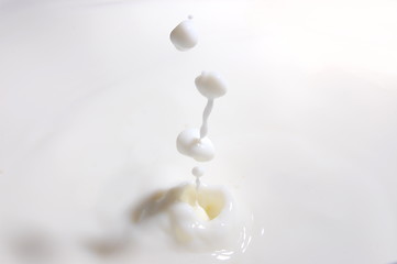 Image showing milk splash