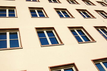 Image showing facade of apartment house