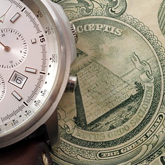 Image showing money and watch