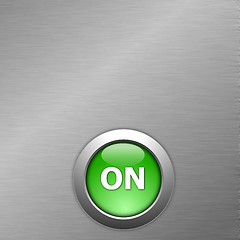 Image showing green on button