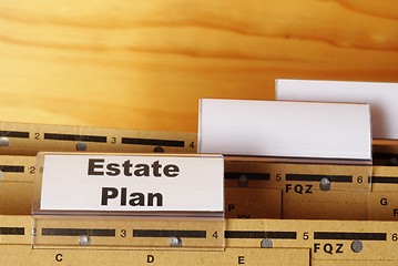 Image showing real estate plan