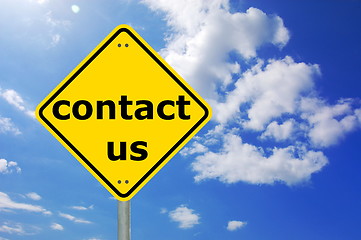 Image showing contact us