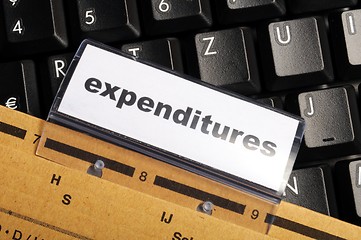 Image showing expenditures