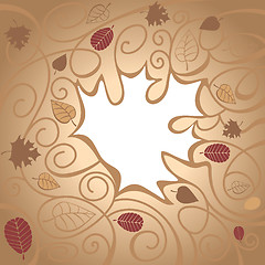 Image showing abstract autumn background