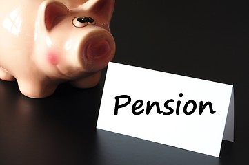 Image showing pension