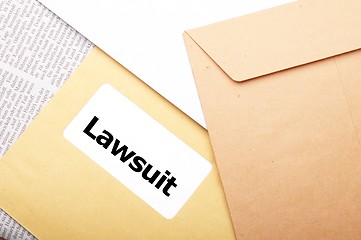 Image showing lawsuit