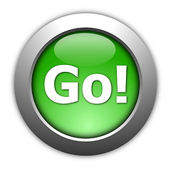 Image showing go or start button