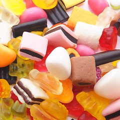 Image showing candy background