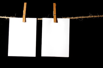 Image showing blank sheet of paper