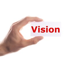 Image showing vision