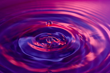 Image showing Impact. Drop of water.