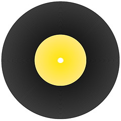 Image showing vinyl disc record