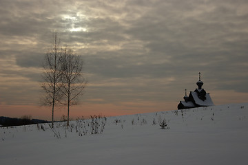 Image showing Russian winter landscape.