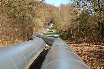 Image showing industrial oil pipeline