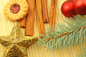 Image showing christmas cookies