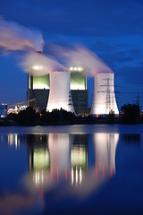 Image showing industry at night