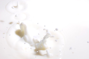 Image showing milk splash