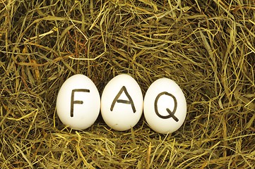 Image showing faq