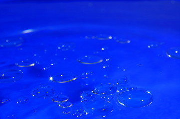 Image showing abstract blue background