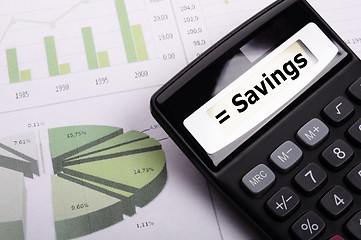 Image showing savings