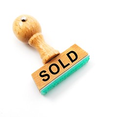 Image showing sold