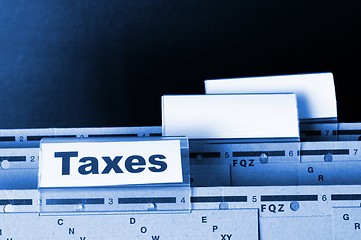 Image showing taxes