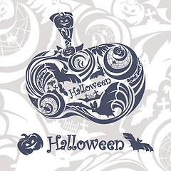 Image showing abstract Halloween background