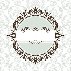 Image showing decorative vintage frame