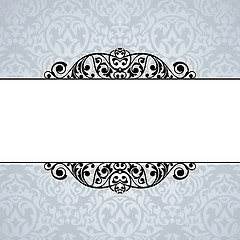 Image showing decorative vintage frame