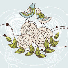 Image showing floral vector illustration