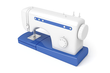 Image showing Domestic sewing machine