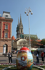 Image showing Croatian Easter eggs