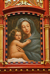 Image showing Blessed Virgin Mary with baby Jesus