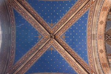 Image showing Ceiling of the church