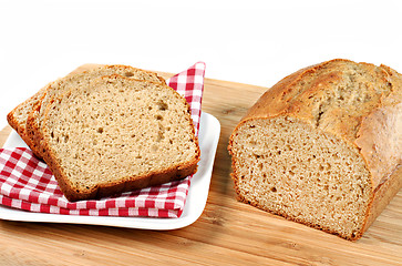 Image showing Fresh Baked Banana Bread